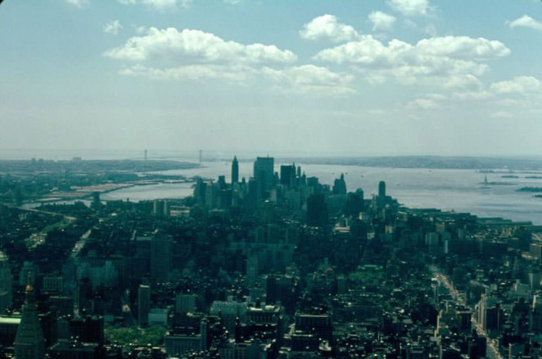 New York skyline, June 1967