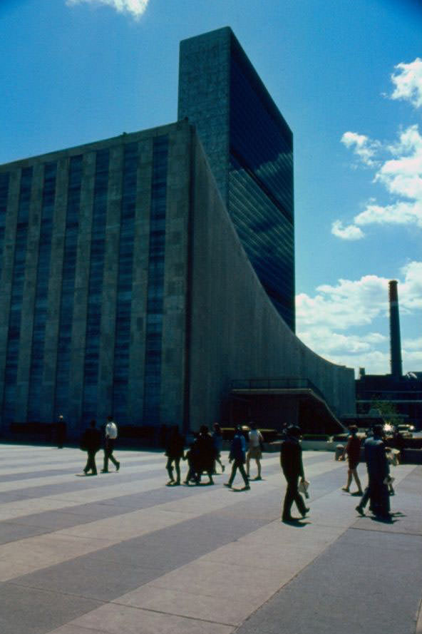 The United Nations, NYC, June 1967