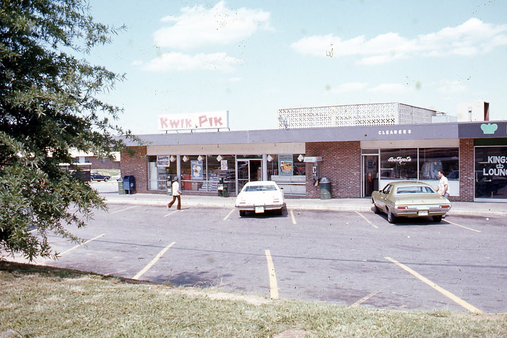 Kwik Pik convenience store on Rock Quarry Road, Raleigh, 1970s