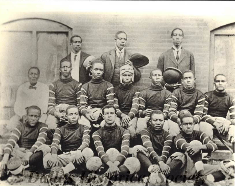 Dallas Colored High School Football Team, 1909
