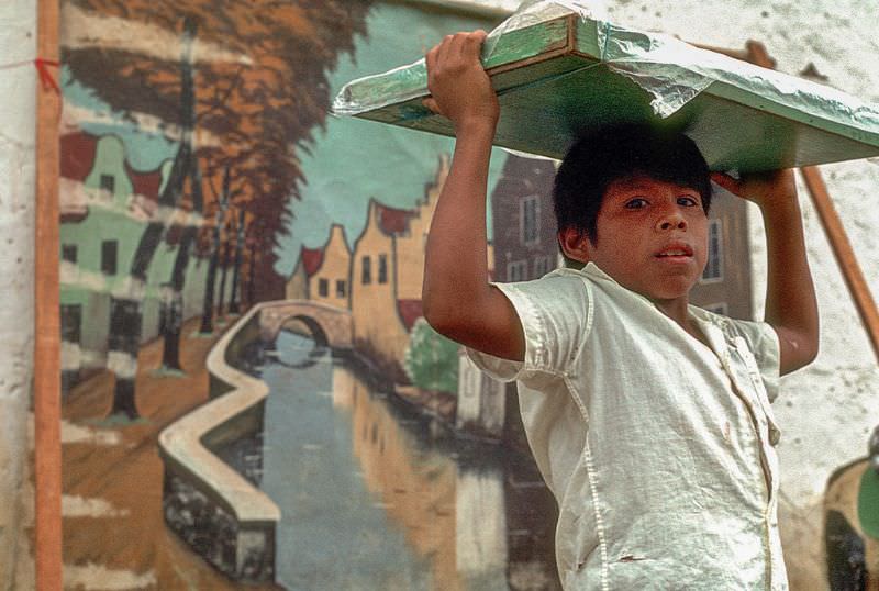 The vendor, Masaya, Nicaragua, 1975