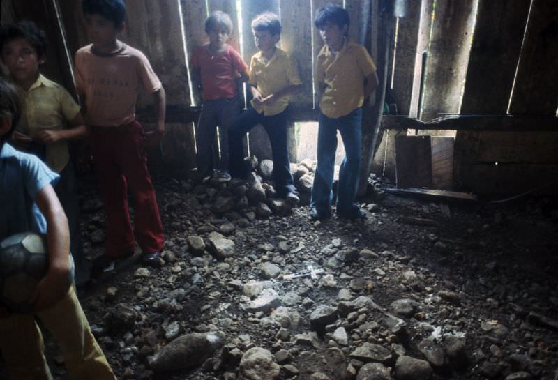 Massacre site, Masaya, Nicaragua, 1978