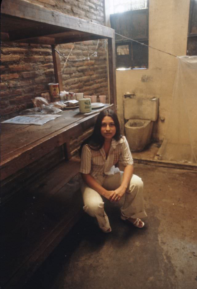 Political prisoner, Managua, Nicaragua, 1978