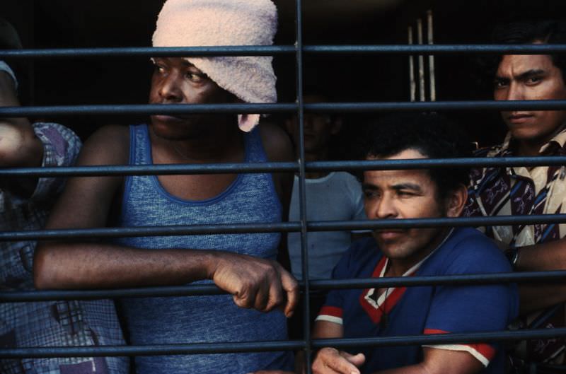 Political prisoners, Estelí, Nicaragua, 1978