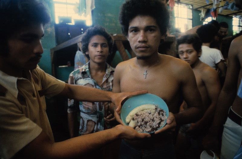 Political prisoners, Managua, Nicaragua, 1978