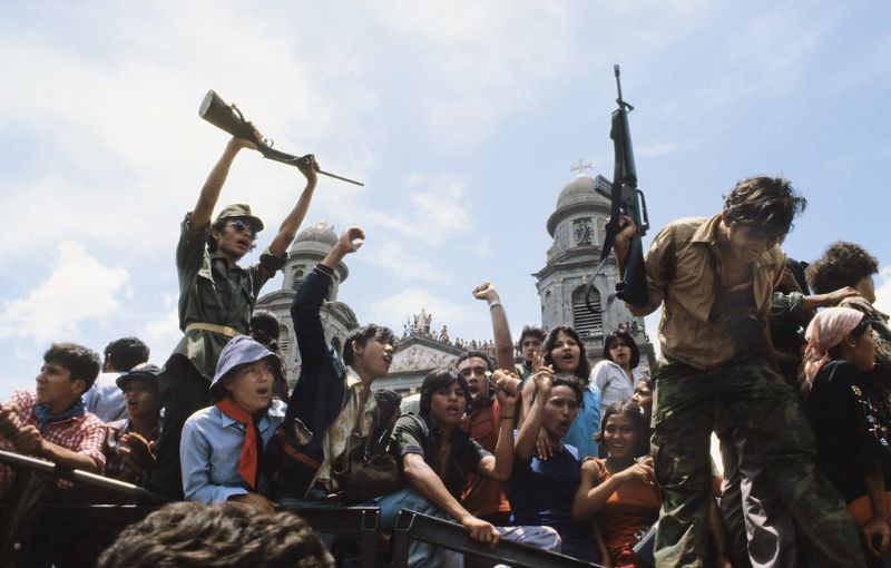 Day of the triumph of the revolution, Managua, Nicaragua, 1979