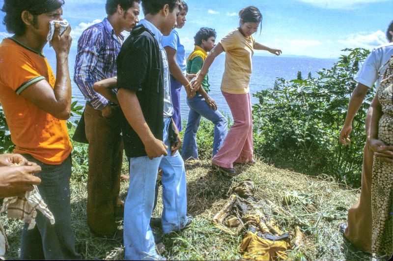 Executions by the lake, Managua, 1979