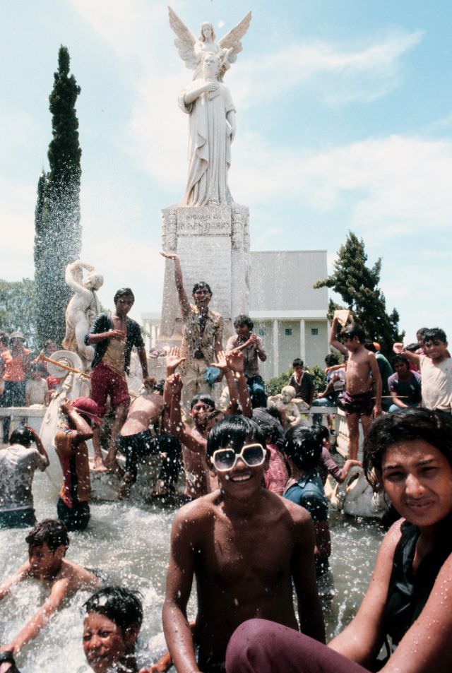 Jubilation in Managua as Sandinistas entered the city, July, 1979