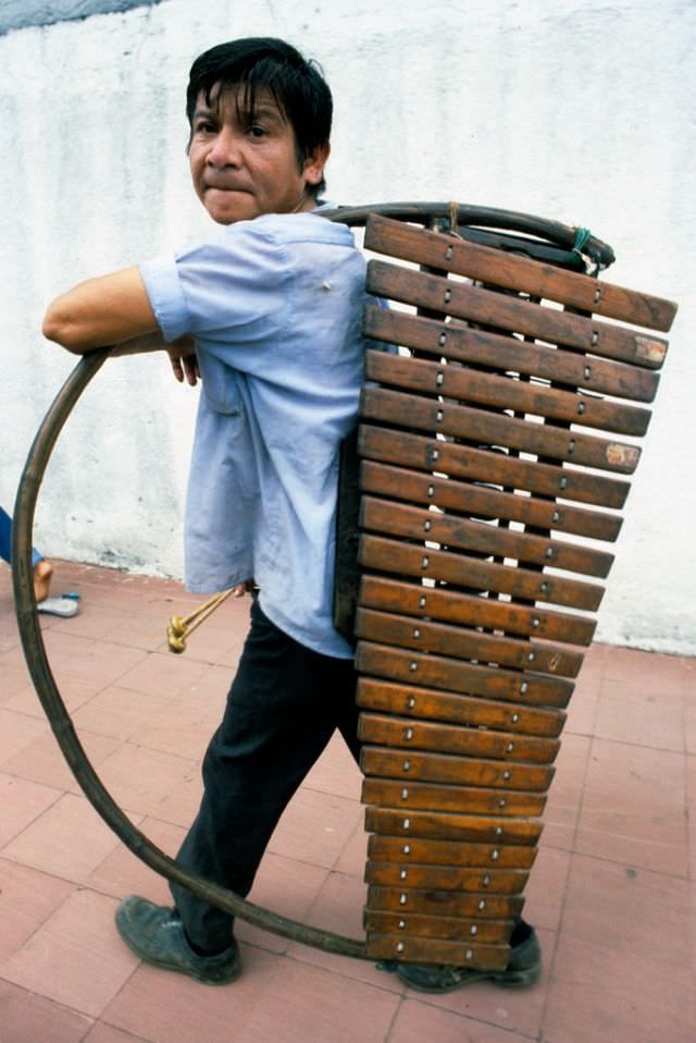 Marimba, Managua, Nicaragua, 1979