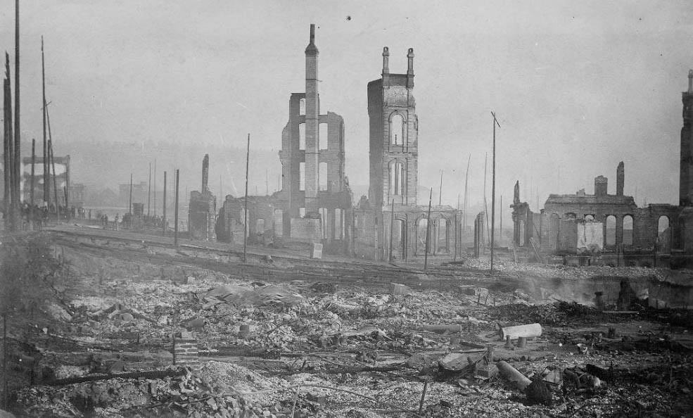 The Great Seattle Fire of 1889: Historical Photos that depict the Destruction and Aftermaths