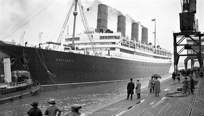 RMS Aquitania: The British Ocean Liner that carried 1.2 million ...