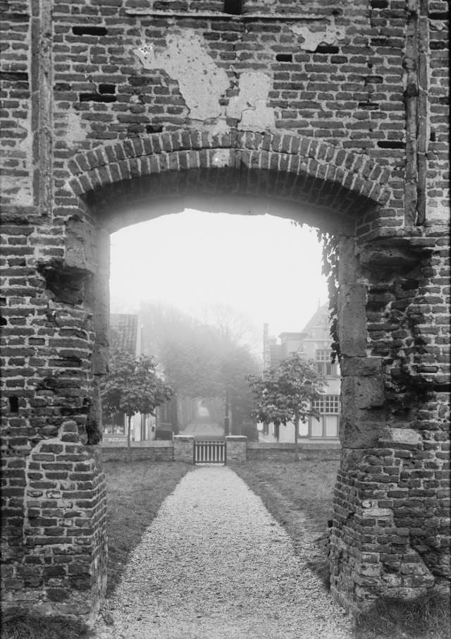 Bergen ruin church, 1914