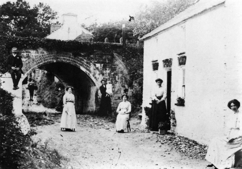 Rare Historical Photos of Rural Life Around the Cilgerran District of Dyfed, West Wales in the early 1900s