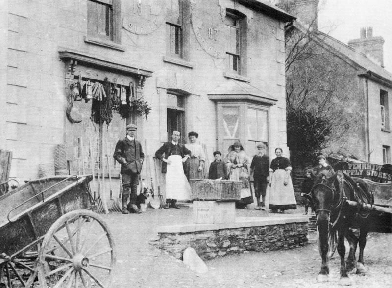 Rare Historical Photos of Rural Life Around the Cilgerran District of Dyfed, West Wales in the early 1900s