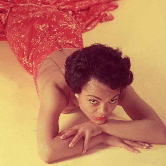 Glamorous Portraits of Eartha Kitt in 1954 by Philippe Halsman