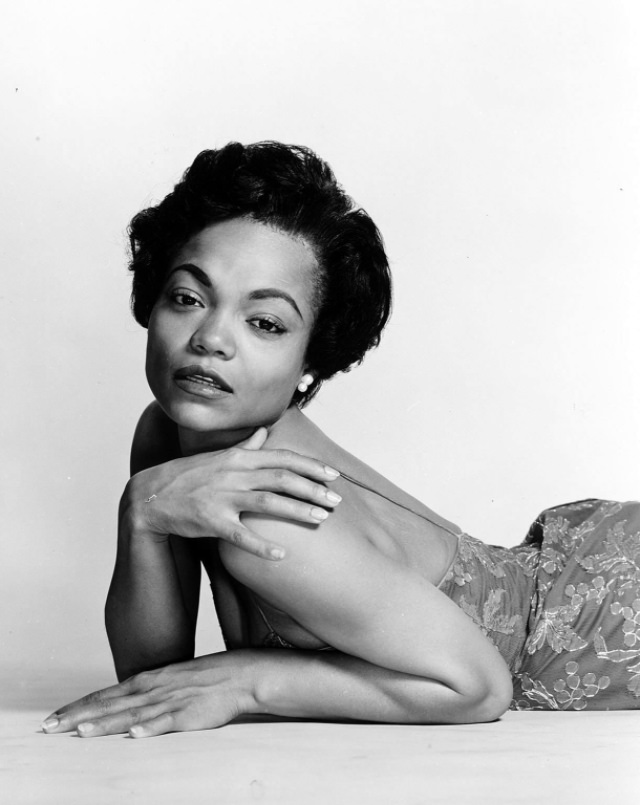 Glamorous Portraits of Eartha Kitt in 1954 by Philippe Halsman