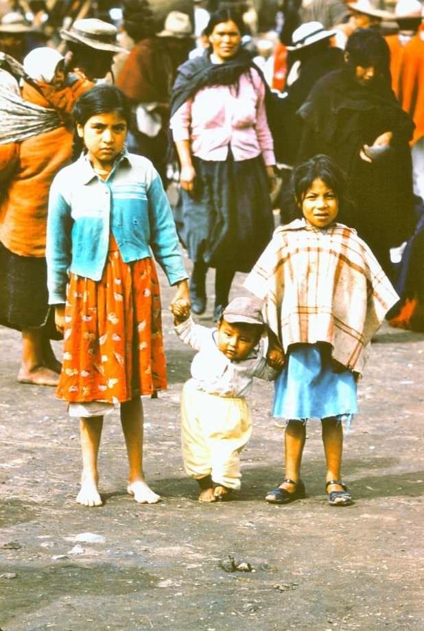 Ecuadorian children, 1959