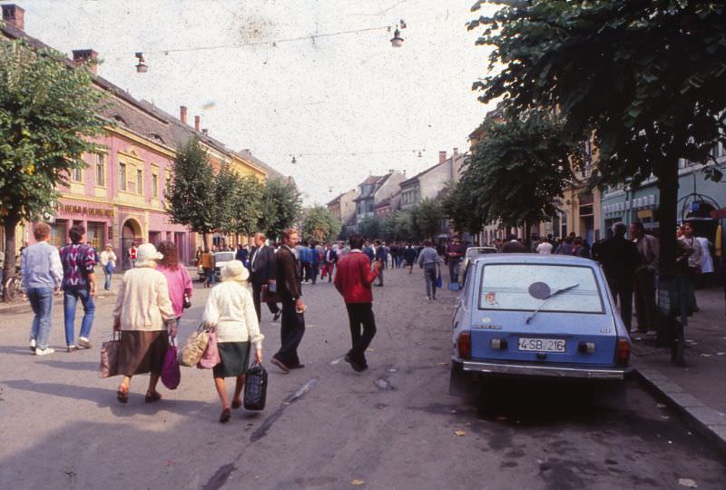 Sibiu, 1990