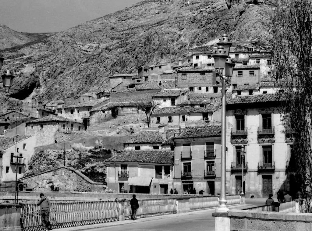 View of Cuenca, Spain, 1965.