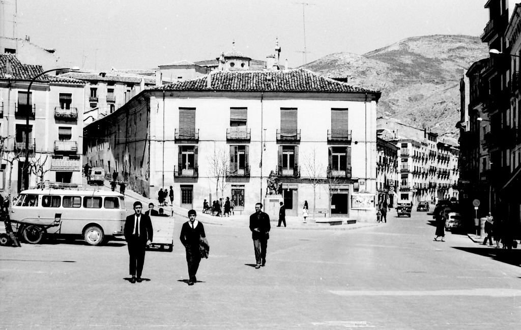 View of Cuenca, Spain, 1965.