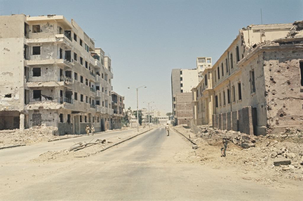 Suez Canal Zone Damage, 1970