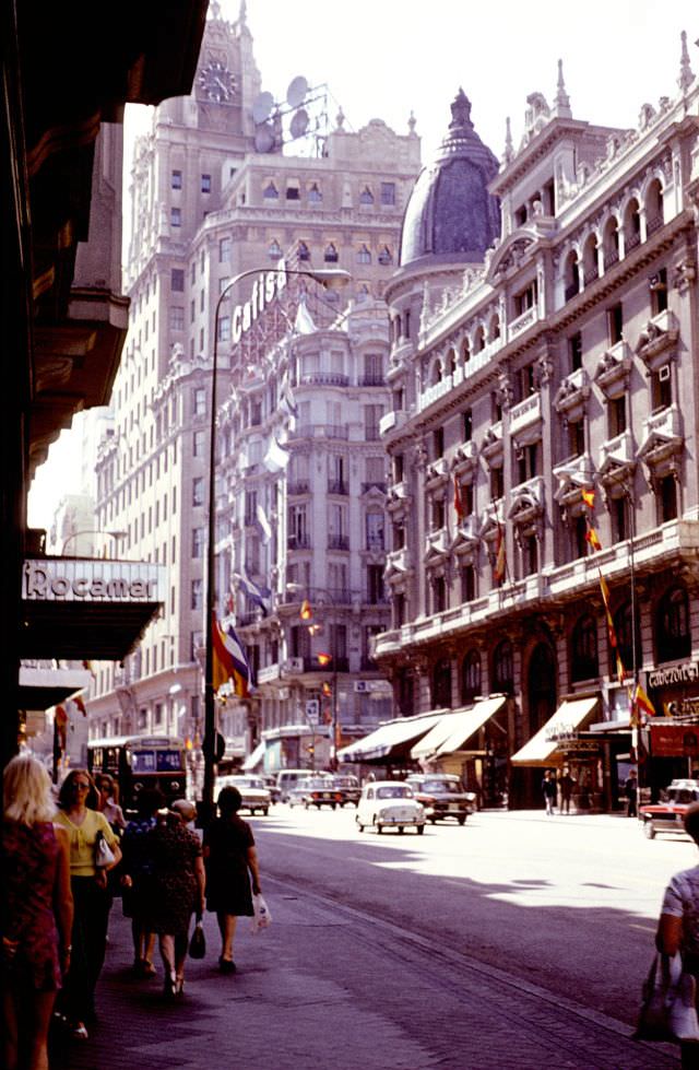 Street Life of Madrid, Spain in the 1970s Through These Fascinating Photos