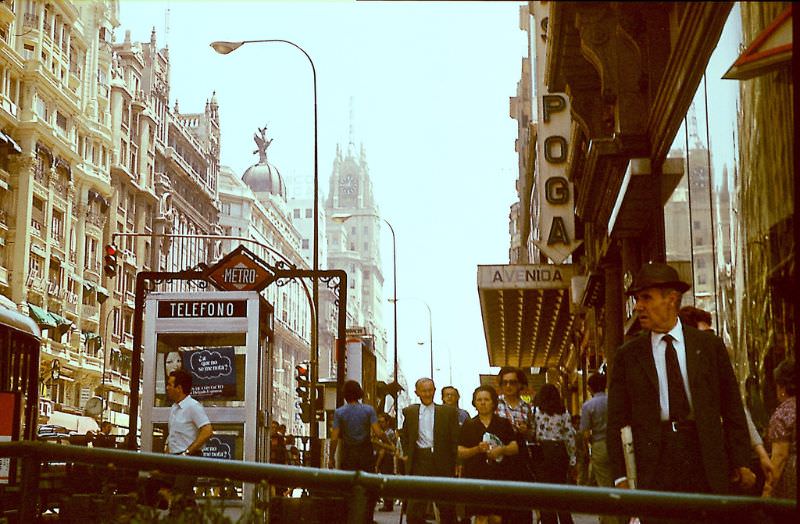 Street Life of Madrid, Spain in the 1970s Through These Fascinating Photos