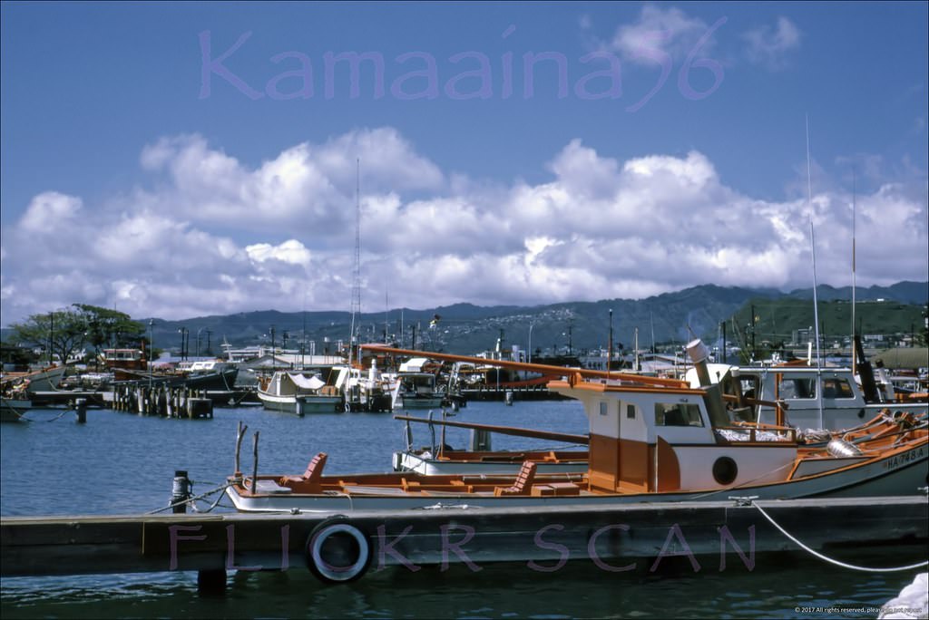 Kewalo Sampans Honolulu, 1967