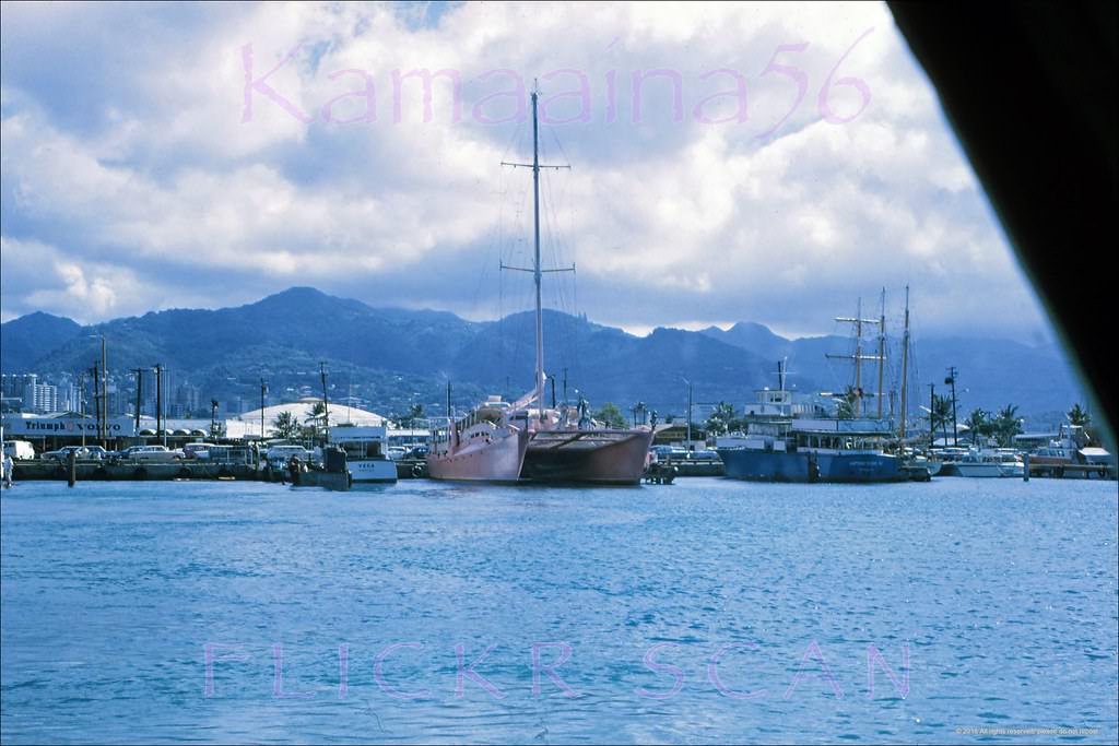 Catamaran Ale Ale Kai Kewalo, 1969