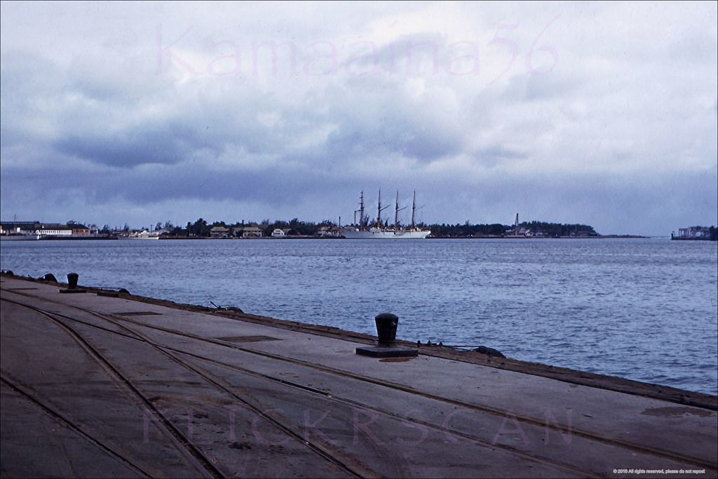 Almirante Saldanha in Harbor, 1952