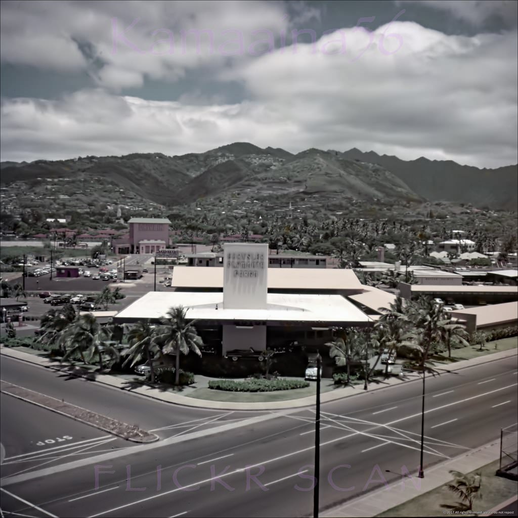 Kapiolani Drive-In Honolulu, 1950s