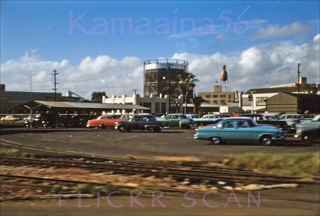 Dole Cannery Iwilei Honolulu, 1955.