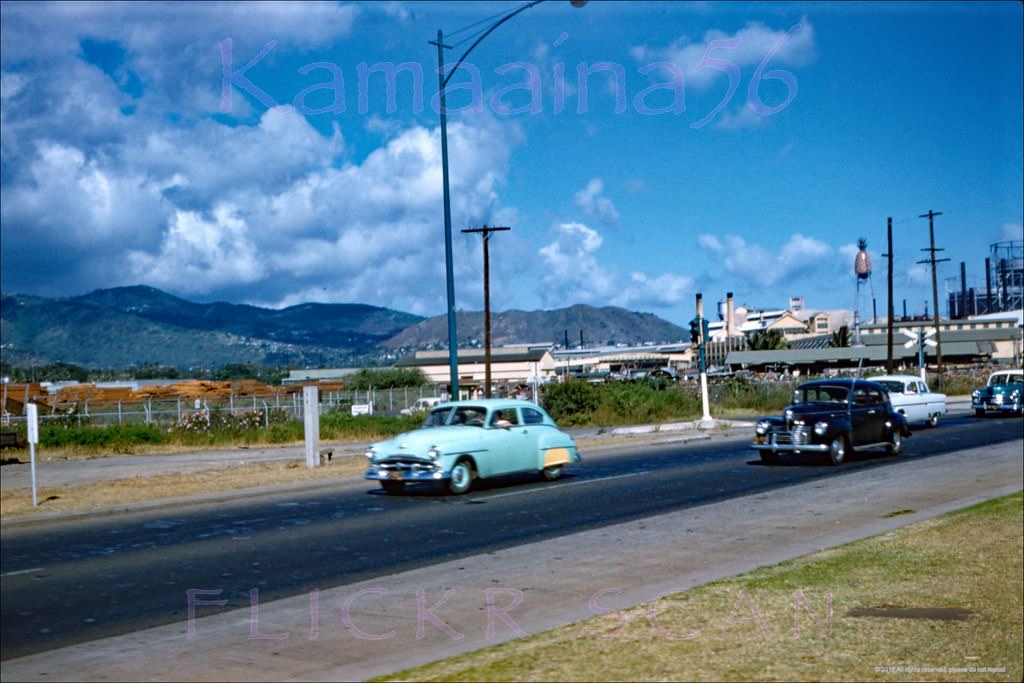 Nimitz Hwy Dole Tower, 1950s.