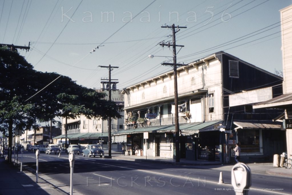 North Beretania St Honolulu, 1959.