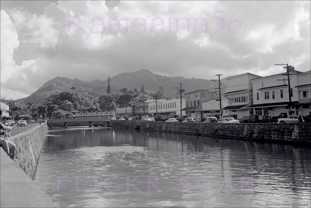 Chinatown Honolulu Mauka 1950s