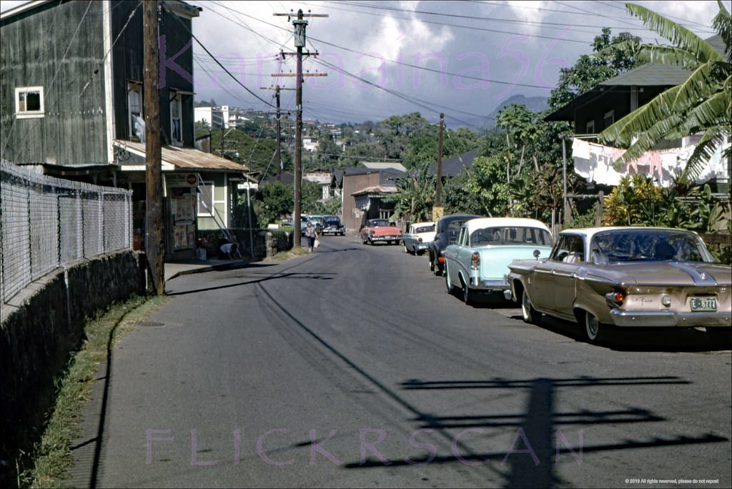 Auld Lane Kapalama Mauka 1961.