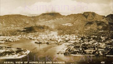 What Honolulu, Hawaii looked like in the 1940s
