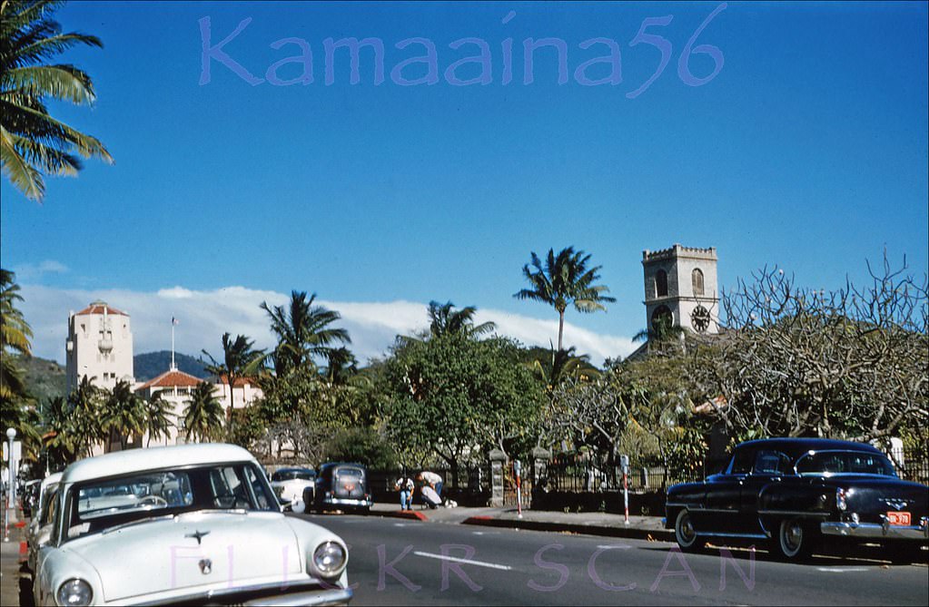 Punchbowl Steet Mauka, 1958.