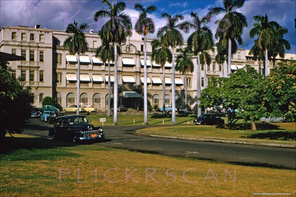 Queen Emma Bldg Honolulu, 1957.