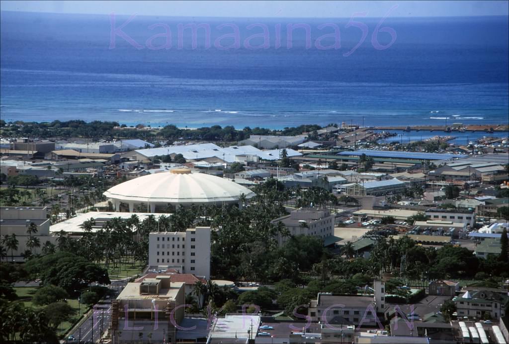 Kewalo Basin Old Piers, 1966