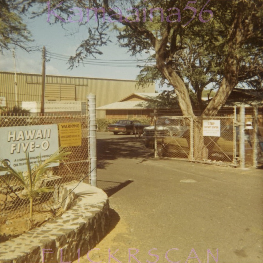 Hawaii Five-O Studio Honolulu, 1971.
