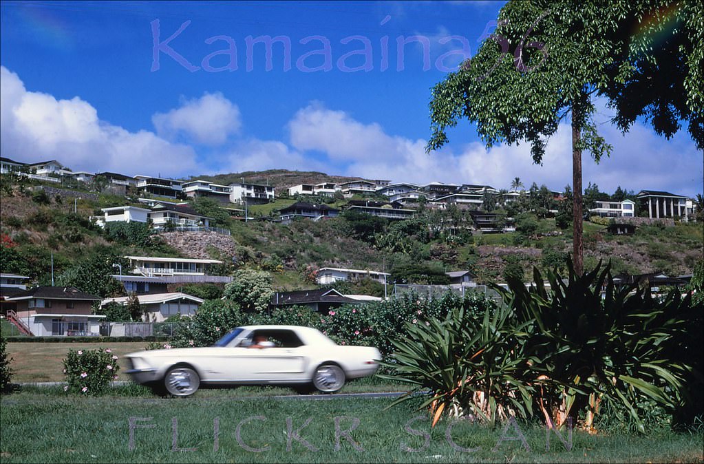 Kalanianalole Hwy Waialae Iki, 1968