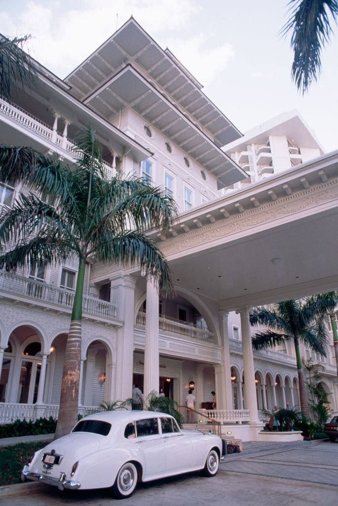 The Sheraton Moana Hotel in Waikiki Beach, 1970s
