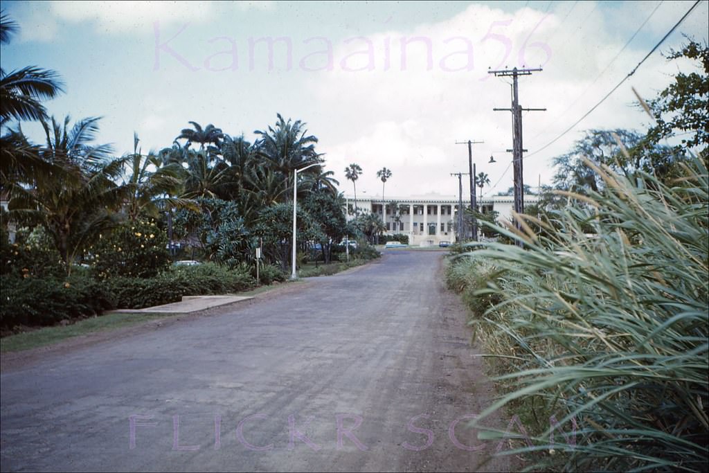 UH Hawaii Hall McCarthy Road, 1961