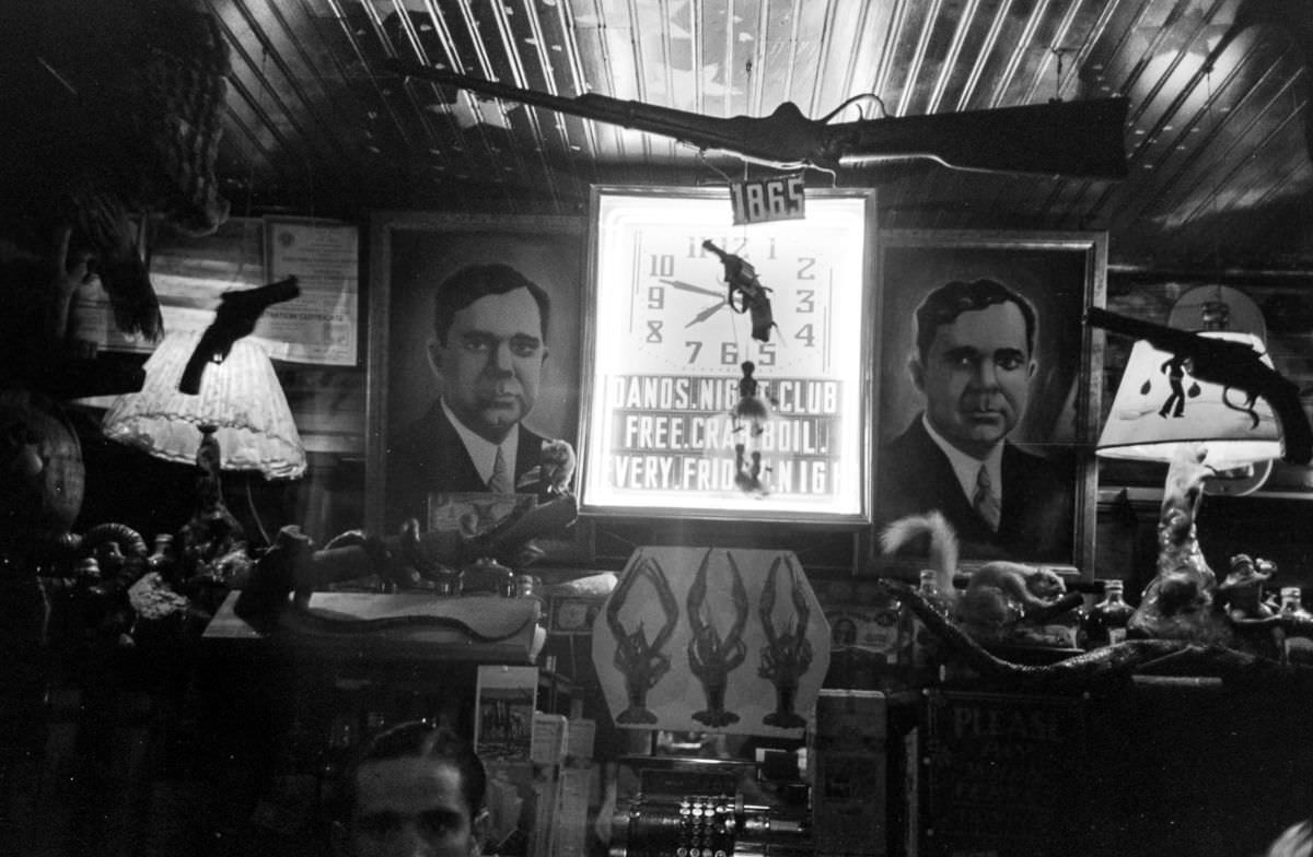 A Friday night at Danos’ Night Club, Louisiana, in 1938 by Russell Lee