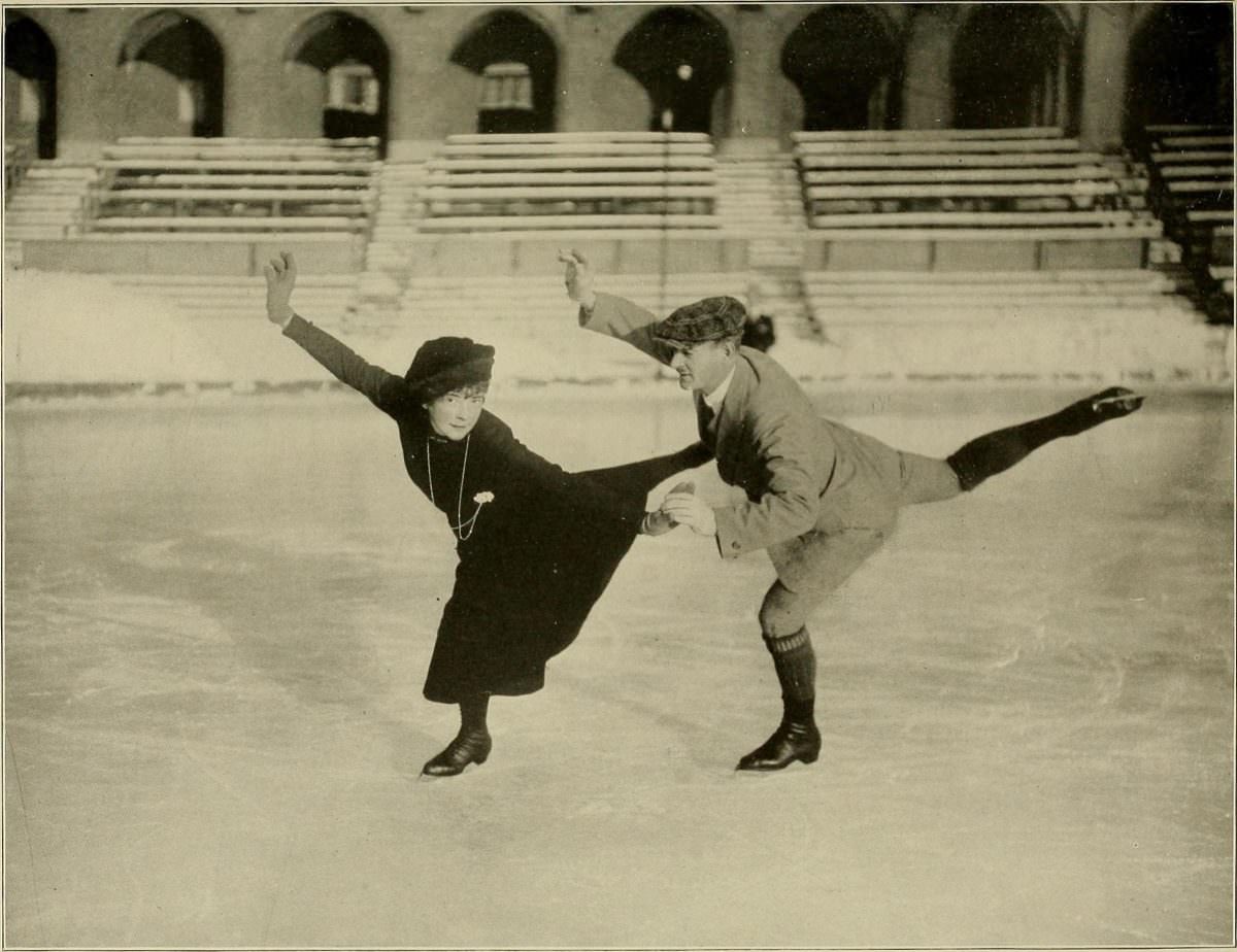 Graceful Glides and Fancy Footwork: An Ice-Skating Guide by Bror Meyer - 1921