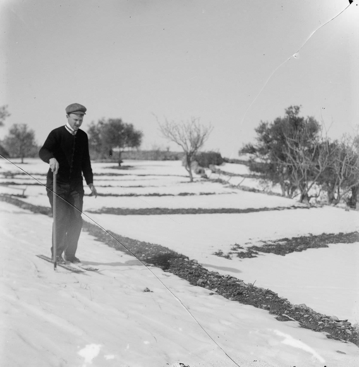 A Winter Miracle: Jerusalem's Snowfall in 1921