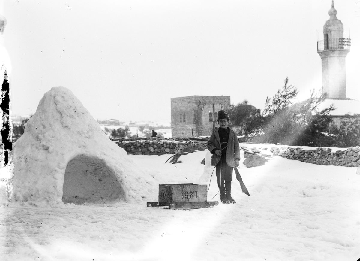 A Winter Miracle: Jerusalem's Snowfall in 1921