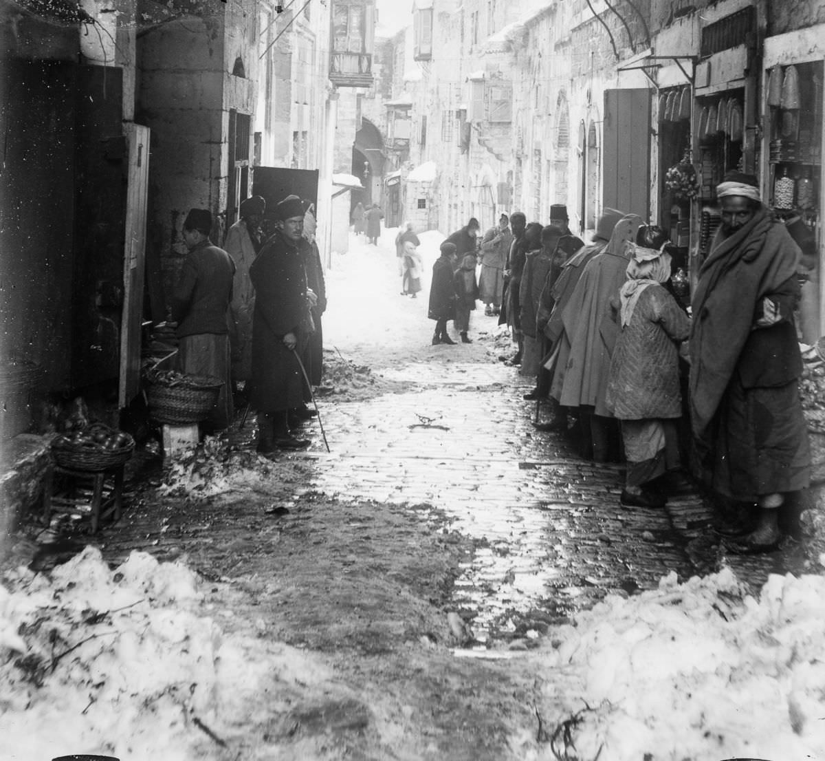 A Winter Miracle: Jerusalem's Snowfall in 1921