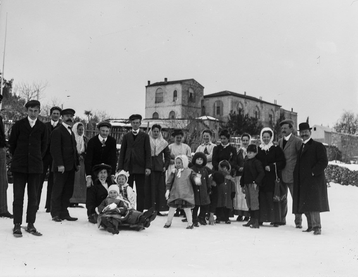 A Winter Miracle: Jerusalem's Snowfall in 1921